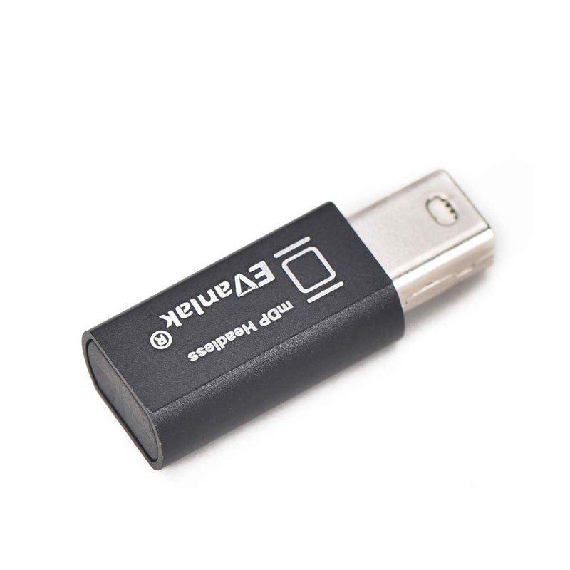 EVanlak mini disportDisplayPort Headless Ghost Display Emulator for PC 4K DP Dummy Plug (fit Headless 1080-3840x2160@17hz) - Image 3